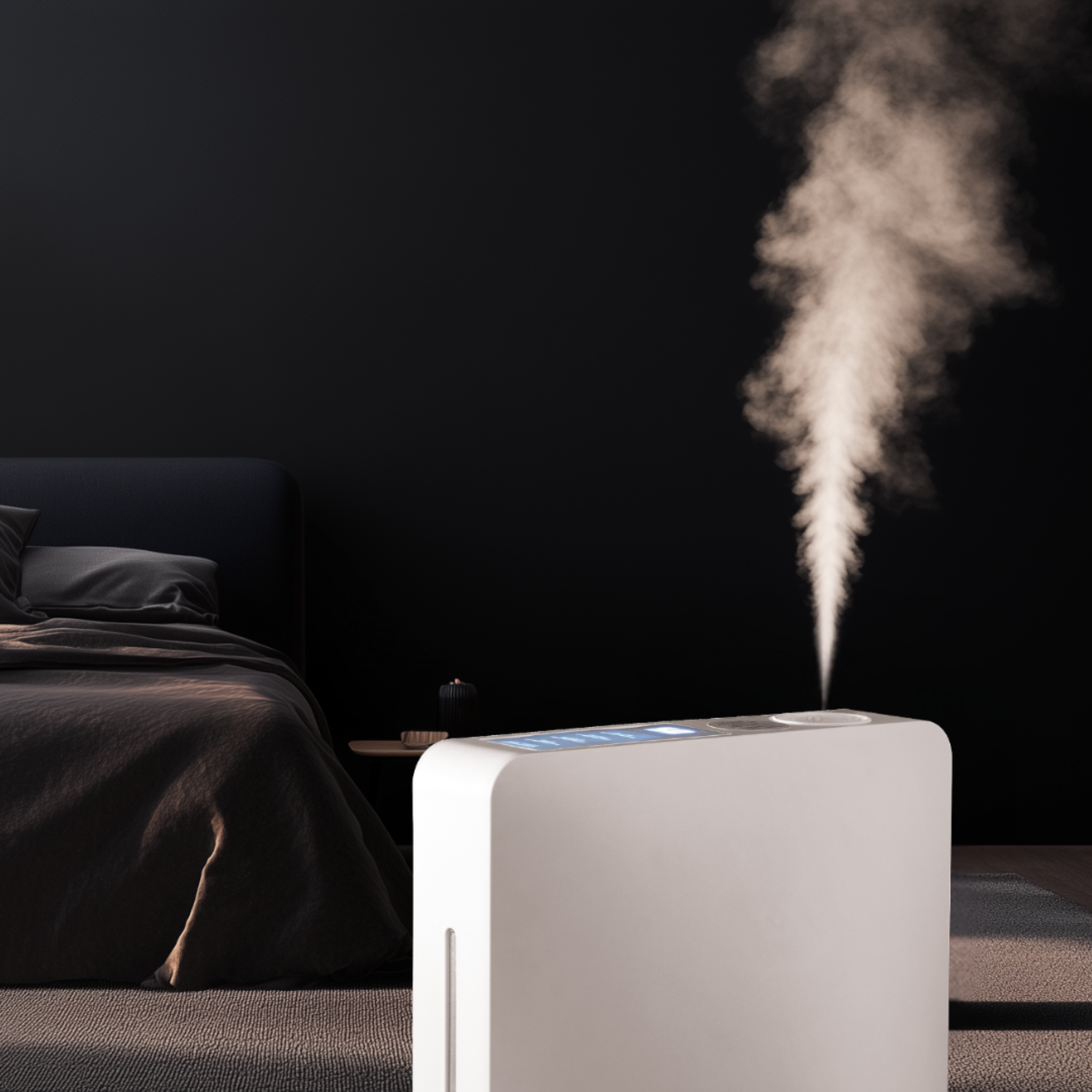 Luftbefeuchter-Humidifier-Swiss-Stylies Ultraschall- und Verdampfer-Technologie