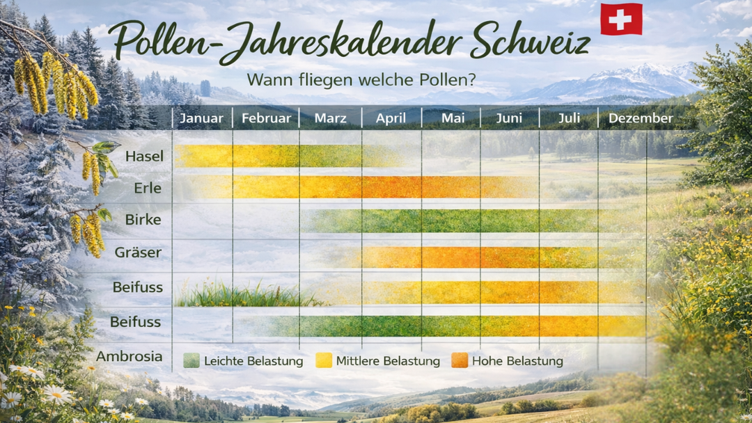 Pollen kommen früher und bleiben länger - Swiss-Stylies