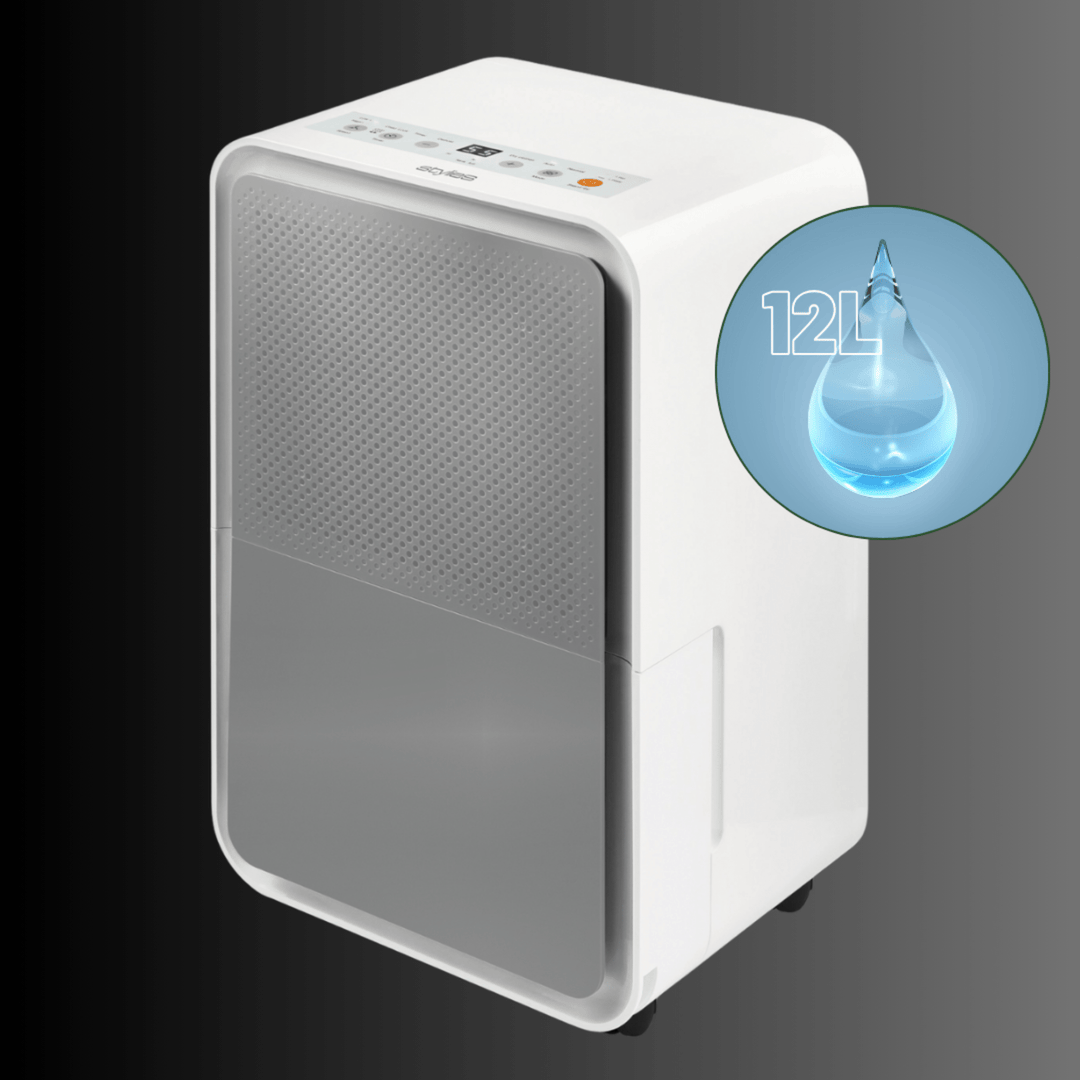 Luftentfeuchter Regulus 12 Liter bis 40 m² Räume - Regulus dehumidifier 12 litres for rooms up to 40 m²