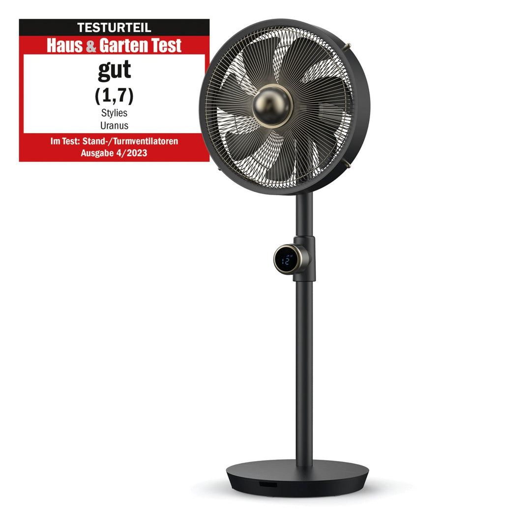 Standventilator URANUS Swiss - Design Metall