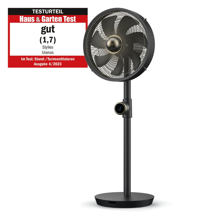 Standventilator URANUS Swiss - Design Metall