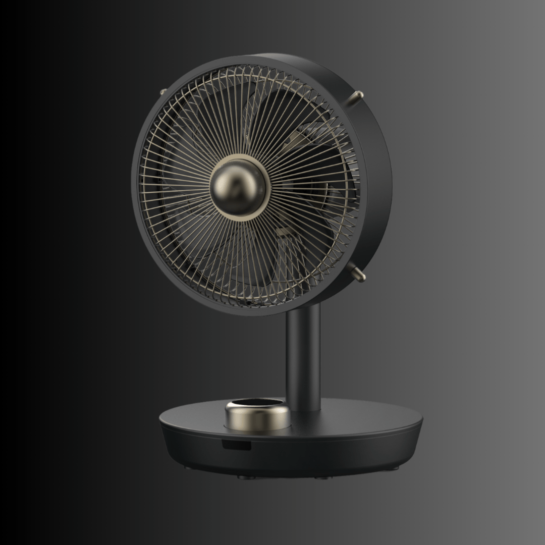 Tischventilator CEPHEUS Swiss - Design Metall