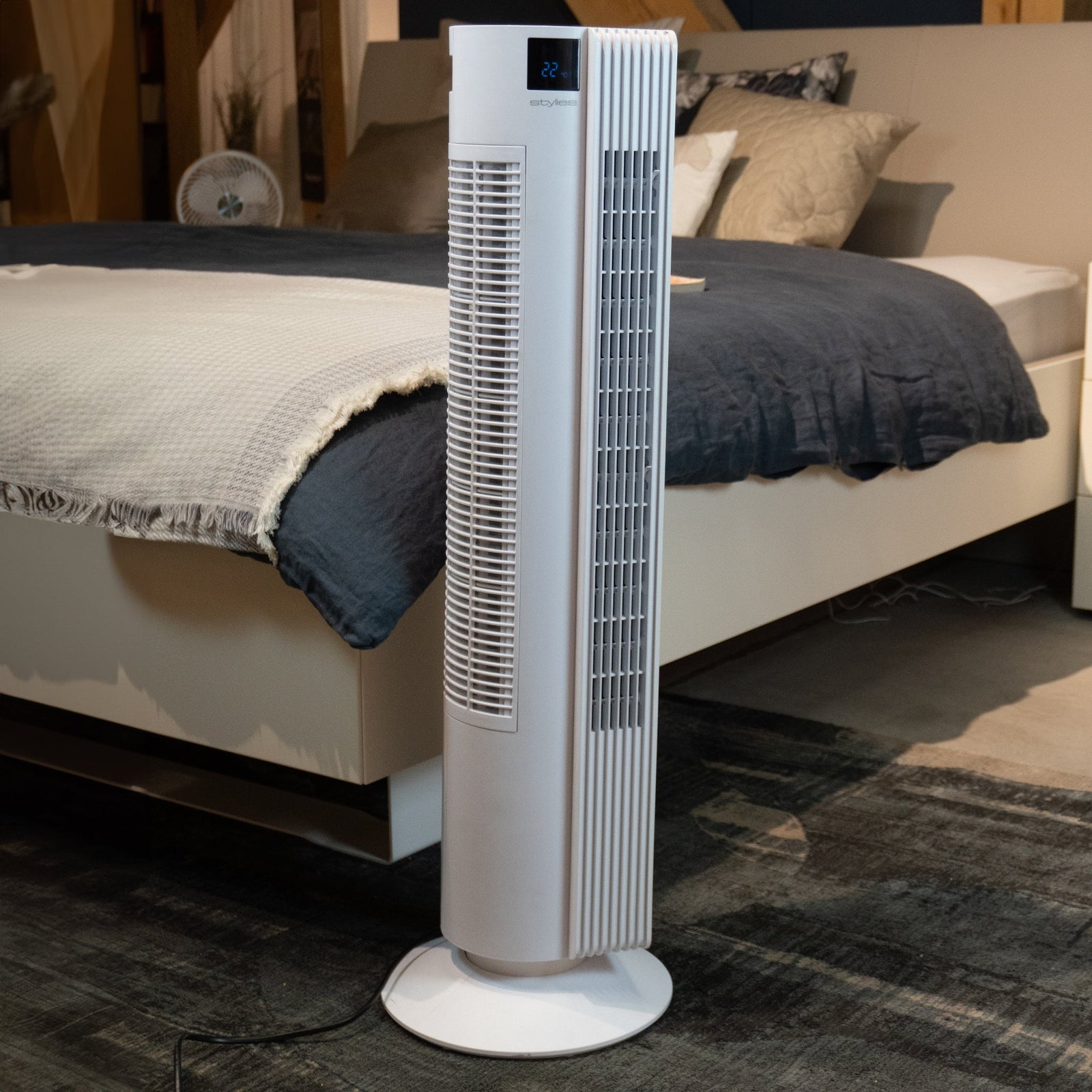 Turmventilator CYGNUS mit Fernbedienung